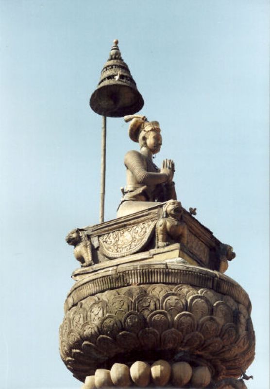 Statue des Malla - Königs
